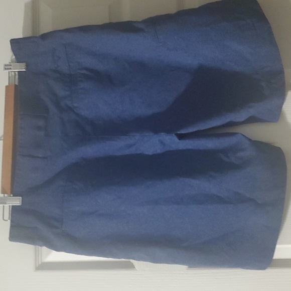 Callaway Shorts Mens Size 36 Blue Dotted Pattern Wallpaper Golf Flat Fro… - Picture 2 of 8